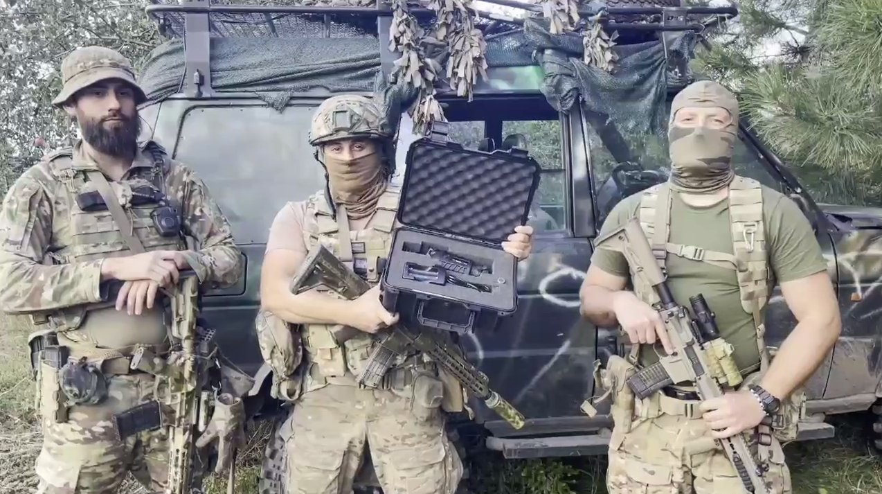 The thermal imager was handed over